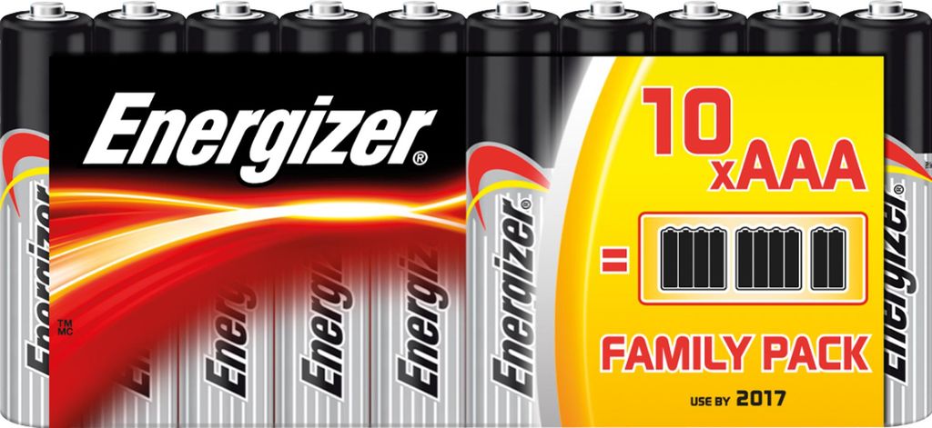 Energizer Batterie 630066 AAA/Micro/LR03 10St Image du produit 