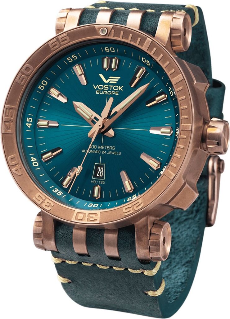 Vostok Europe NH35A-575O286 Automatik Herrenuhr Energia Rocket Bronze