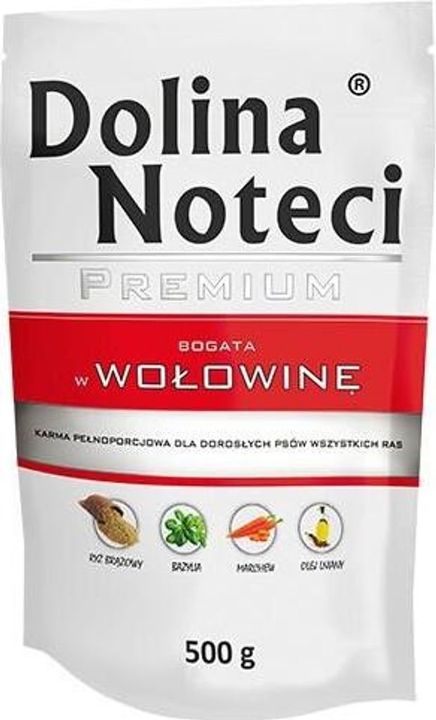 Dolina Noteci Premium Nassfutter für Hunde Rindfleisch Produktbild 