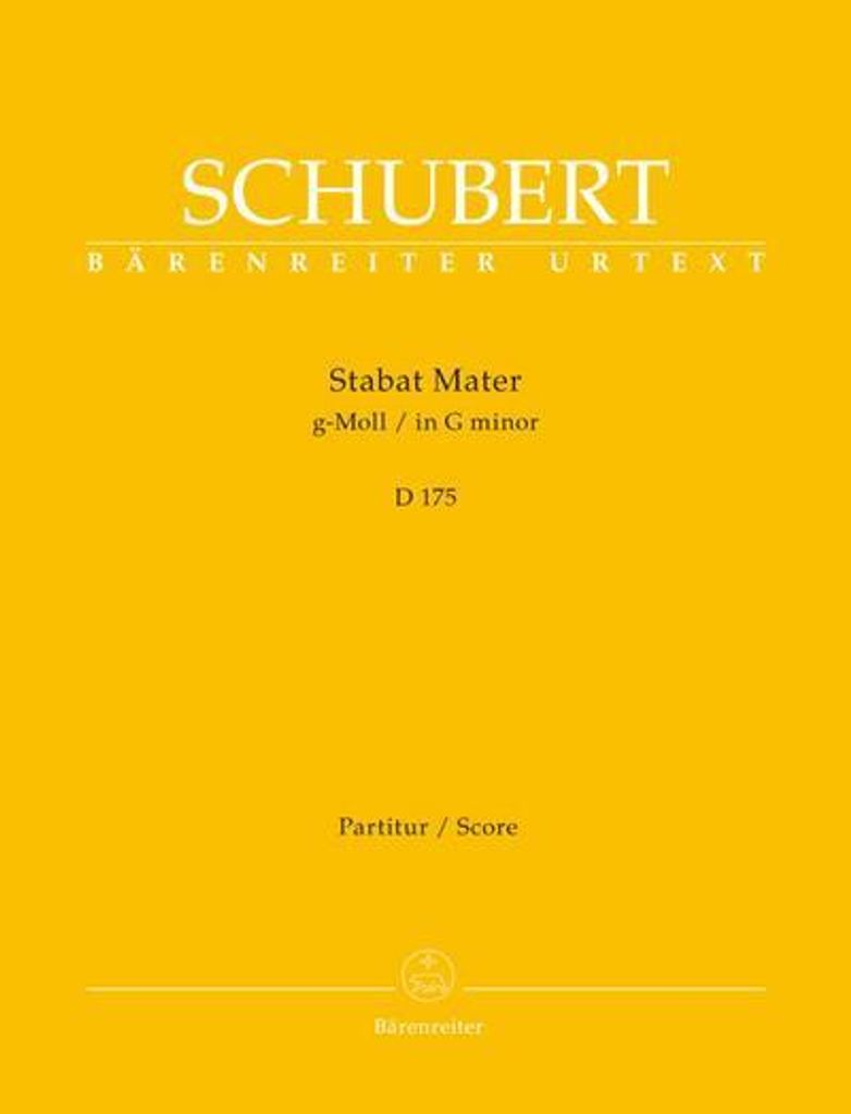 Stabat Mater g-Moll D 175