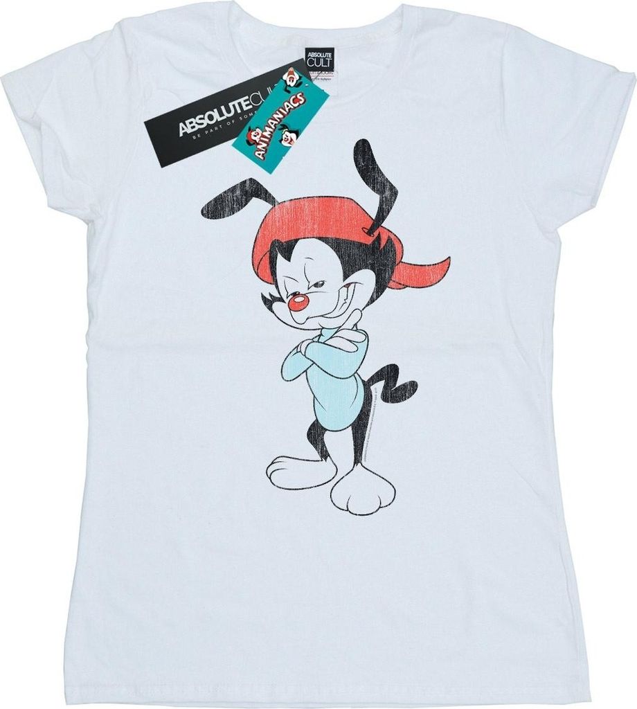 Animaniacs - T-Shirt für Damen BI7234 (S) (Weiß)