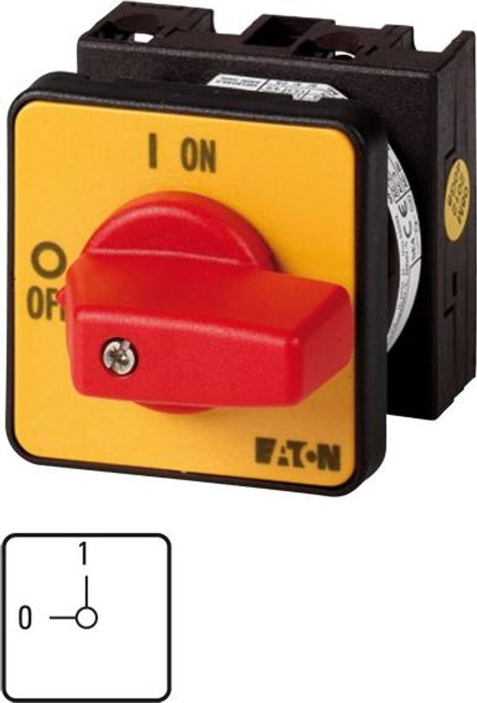 Eaton Ein-Aus-Schalter 3pol. T0-2-1/E-RT