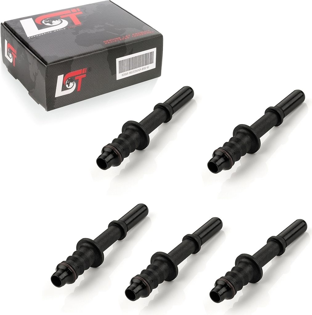 5x Gegenstück Schnellverschluss Kraftstoffleitung 6,3 x 8,9 mm für KIA HYUNDAI