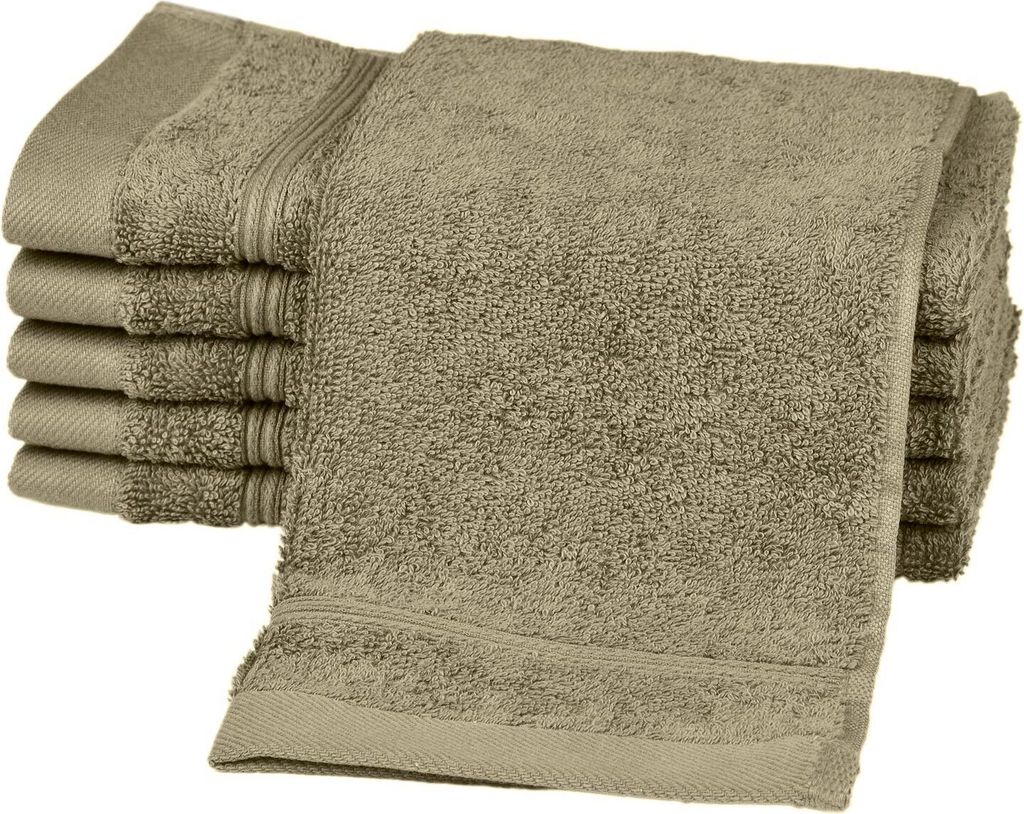 Ross Uni-Walk Handtücher Rubin Gästetuch 30x50 cm mokka