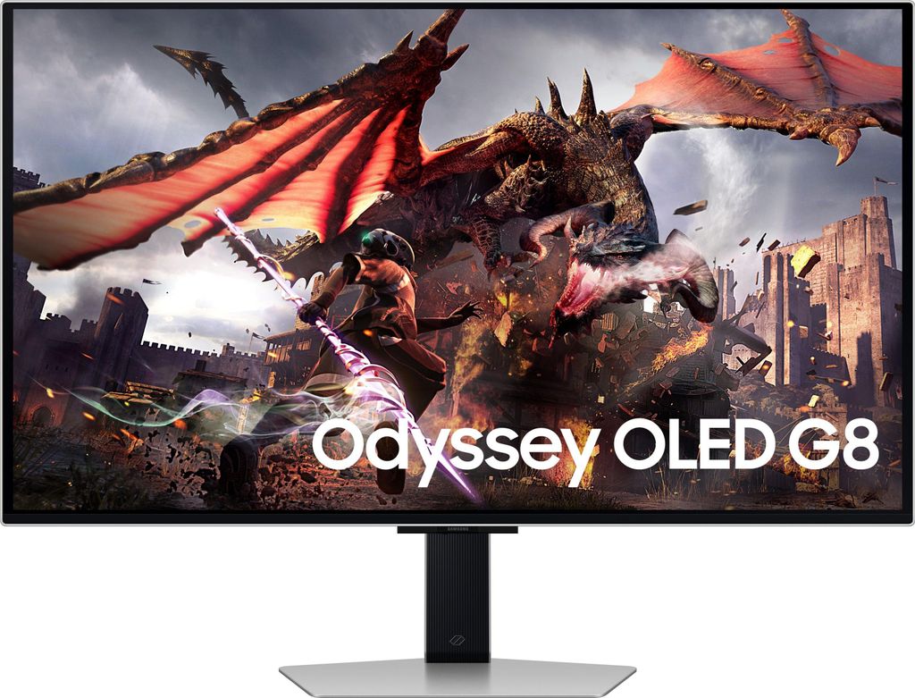 Gaming Monitor, SAMSUNG Odyssey OLED G8 G80SD, 32 Zoll, 4K Produktbild 