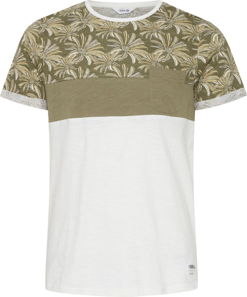 SOLID SDFlorian Herren T-Shirt Kurzarm Shirt Rundhals-Ausschnitt 100% Baumwolle Regular fit