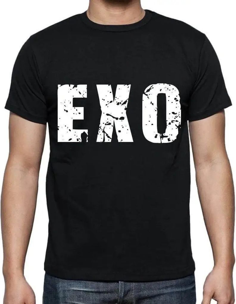 Herren Grafik T-Shirt Exo Öko-Verantwortlich Vintage Jahrgang Kurzarm Lustige Druck Geburtstag Geschenk Mann