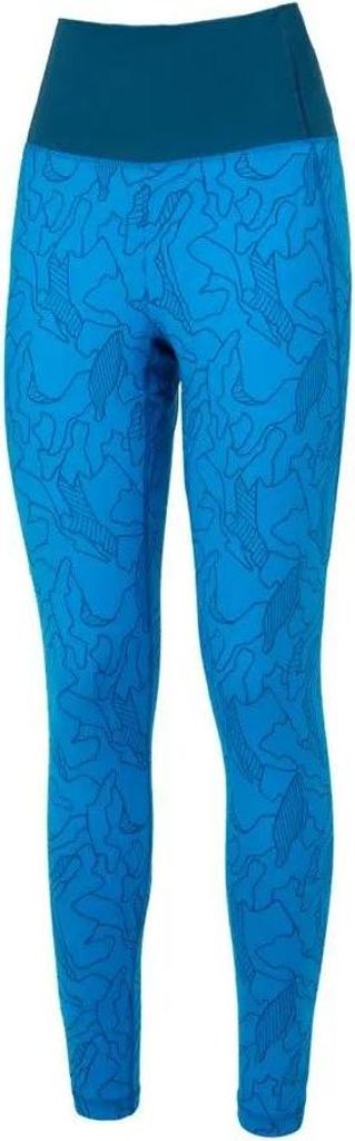 Wildcountry Session All Over Print Baselayer-hose Blau DE 38 Damen Blau DE 38