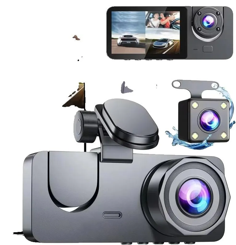 Caméra embarquée Full HD surveillance temps réel S1-JILUYI-BK écran LCD