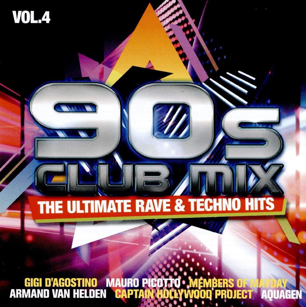 90s Club Mix Vol.4 Rave & Techno Musik