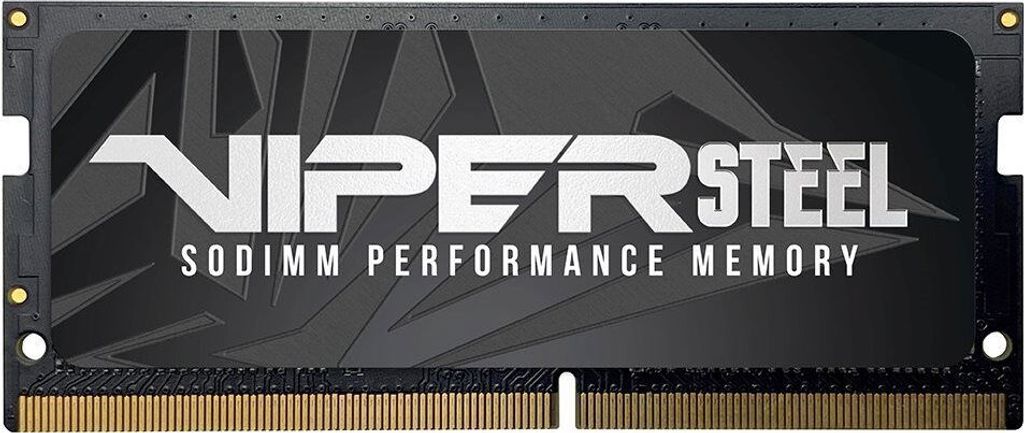 Patriot Memory Viper Steel PVS416G266C8S, 16 GB, 1 x 16 GB, DDR4, 2666 MHz, 260-pin SO-DIMM