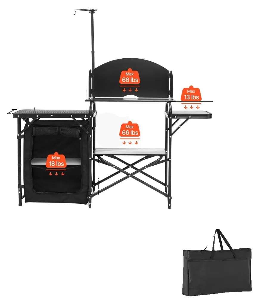 Étagère de rangement aluminium noir renforcé pour garage et atelier 180cm