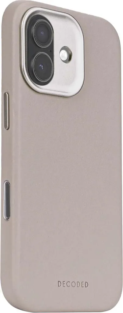 Étui iPhone 17 MagSafe en Cuir Véritable - Finition Artisanale Solid Clay - 9