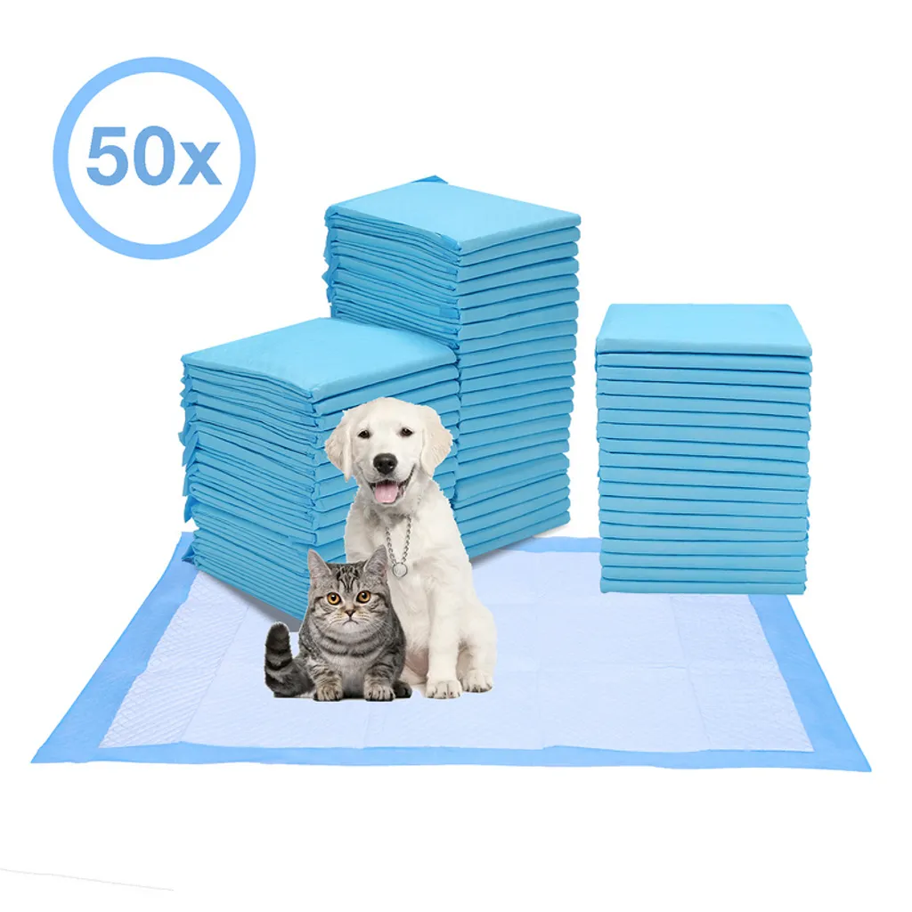 TolleTour 50X cuscinetto per cuccioli 60x45cm estremamente assorbente cuscini per addestramento per cani