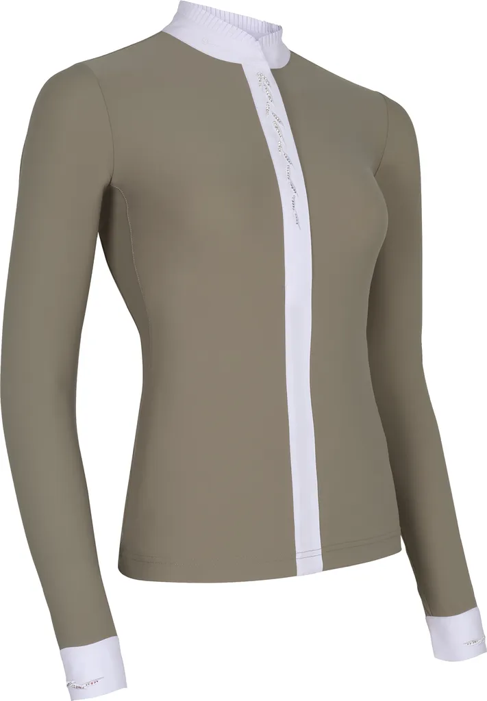 Chemise Concours Samshield Juliette avec Cristaux Swarovski Sauge en M