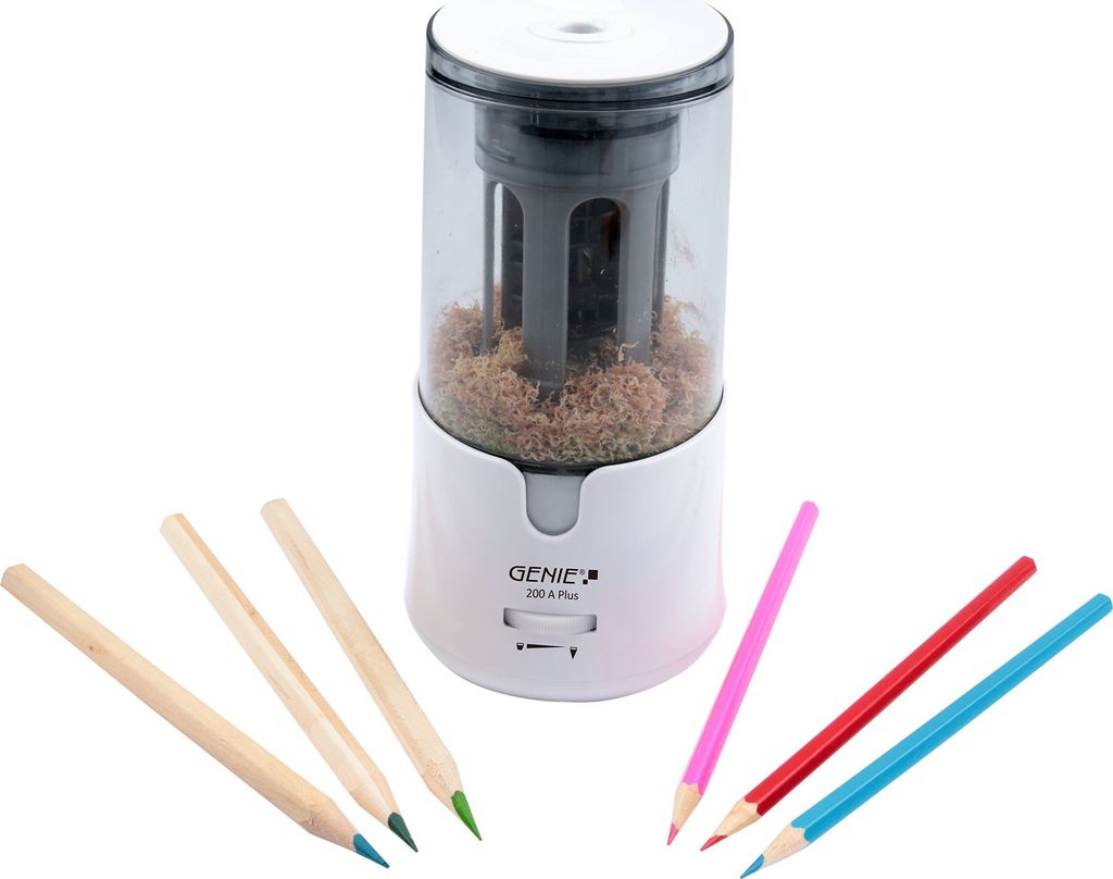 Elektrischer Anspitzer Genie 200A Plus, für Steckdose, 6 - 12 mm