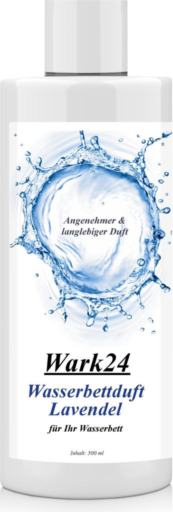 Wark24 Wasserbettduft Lavendel basierend auf natürlichen Ölen 500ml (1er Pack)