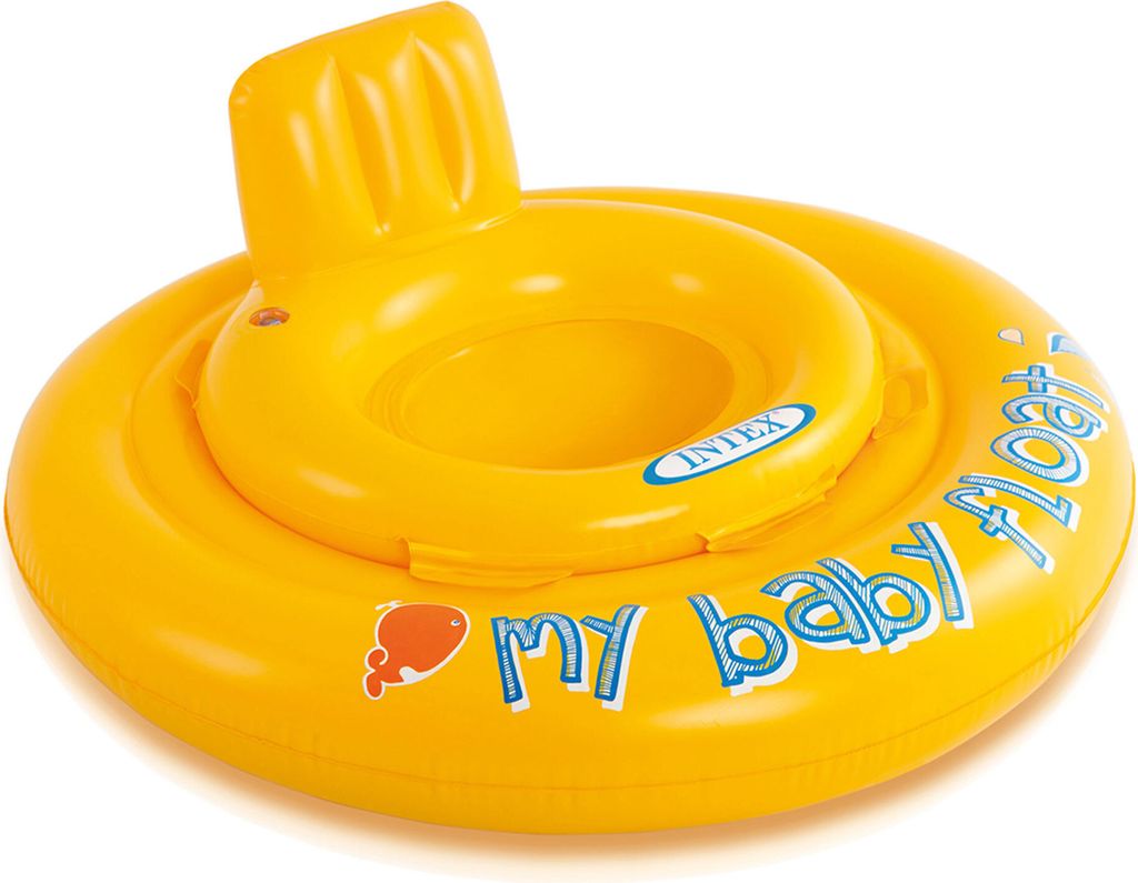 Seggiolino da piscina Intex Baby | Rotondo | Giallo | Fino Immagine del prodotto 