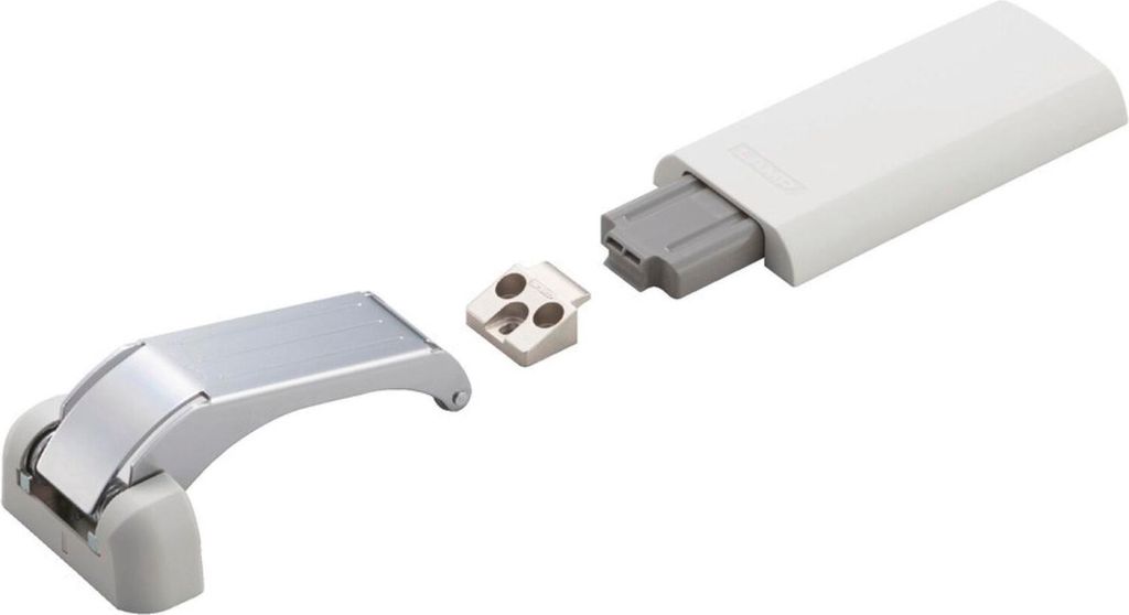 Sugatsune LAD-ST-M Lift-assist Dämpfer, mit Stopper, Zink-Chromat/Nickel-Chrom/Nickel