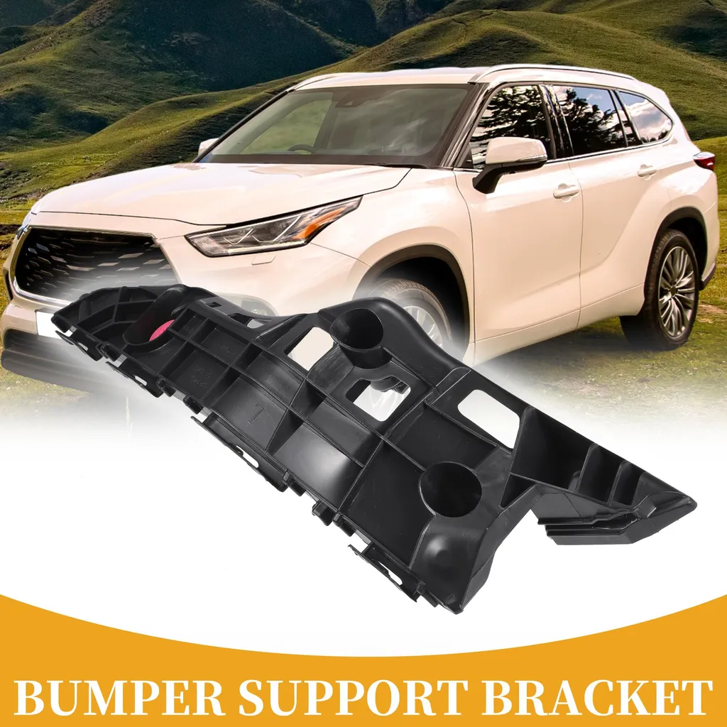 Support de Pare-Chocs Gauche en Plastique ABS Noir Toyota Highlander