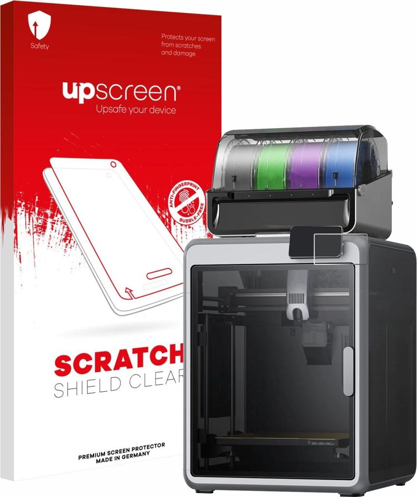 upscreen Schutzfolie für Creality K2 Displayschutz Displayschutzfolie Folie Klar Transparent