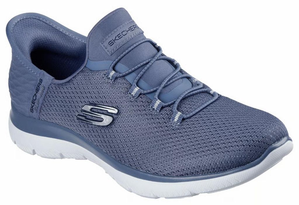 Skechers Summits Diamond Dream Slip-On Blau SLT Größe EU 42 Produktbild 