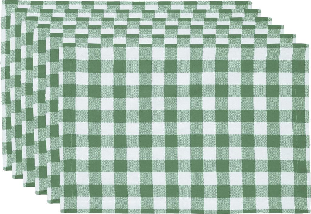 REDBEST Tischset Nashville" 6er-Pack grün 30x45 cm" Produktbild 