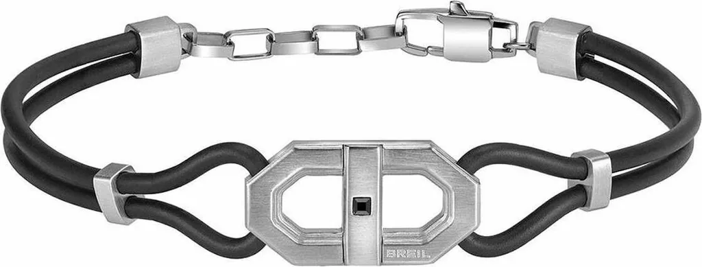 Bracelet Homme Breil TJ1662 en Acier Poli - Bijou Chic Collection Choice