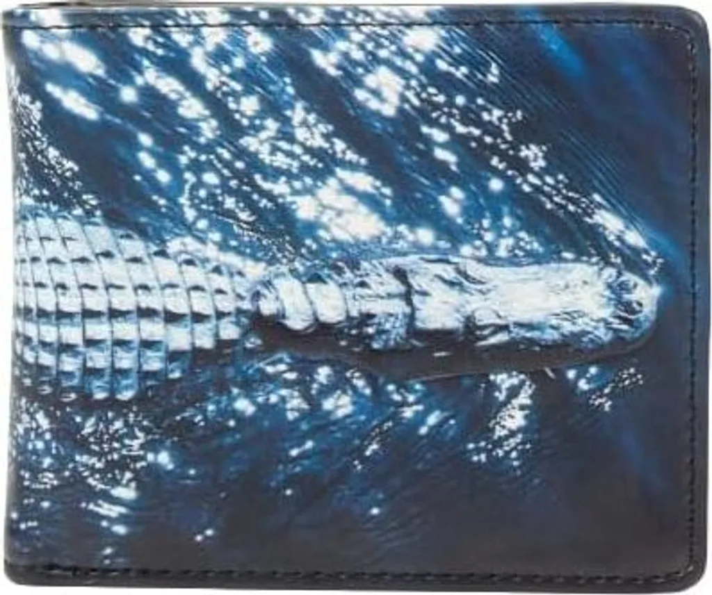 Portafoglio Uomo Grande in Finta Pelle con Cerniera e 9 Slot Carte