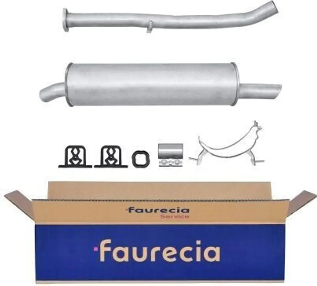 Silencieux arrière HELLA 8LD 366 026-901 pour BMW Série 3 E36 - OE 1723767