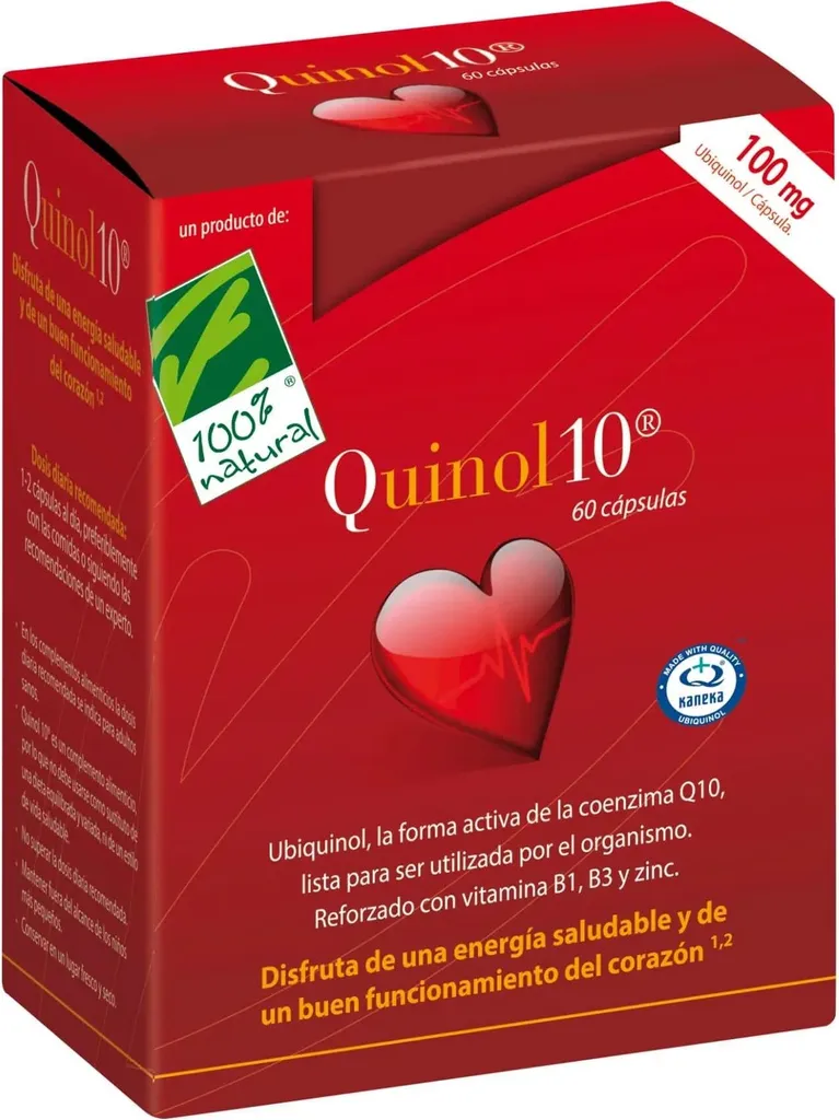 Complément Alimentaire Quinol 10 Ubiquinol Naturel - Cure 60 Jours