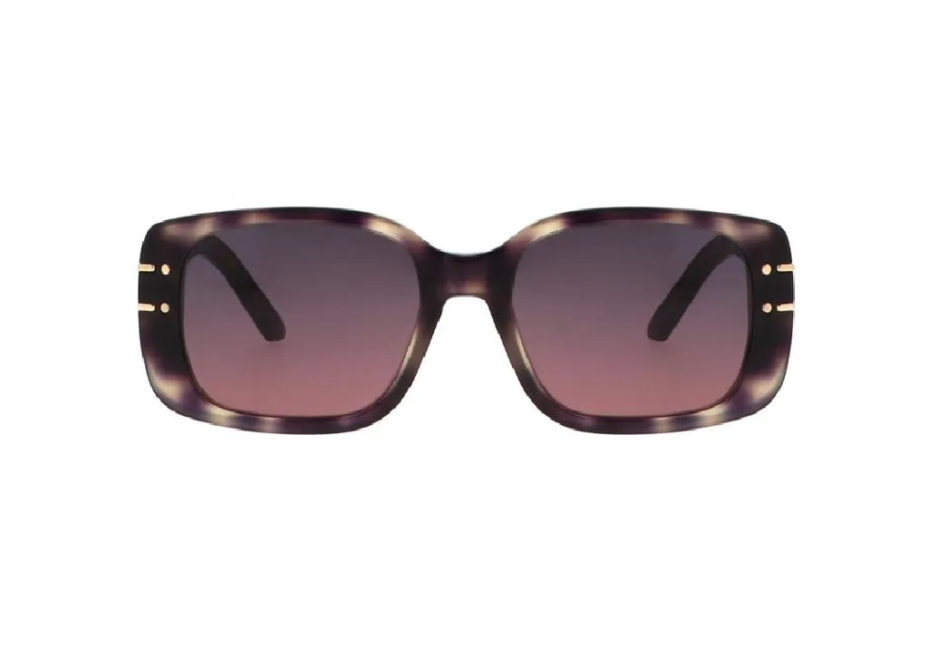 Lunettes de soleil DIOR DiorSignature S12I Protection UV Chic Havane