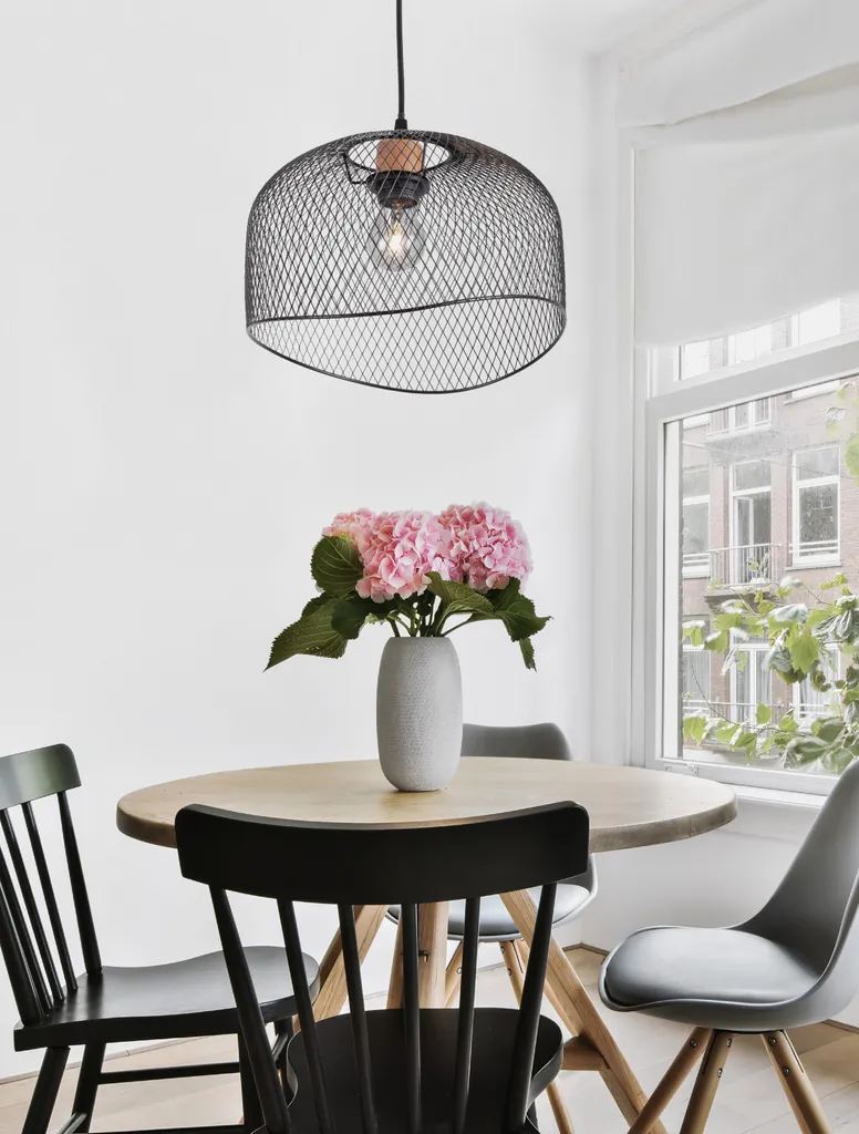 Suspension design LYRON Nova Luce idéale pour table de salle à manger