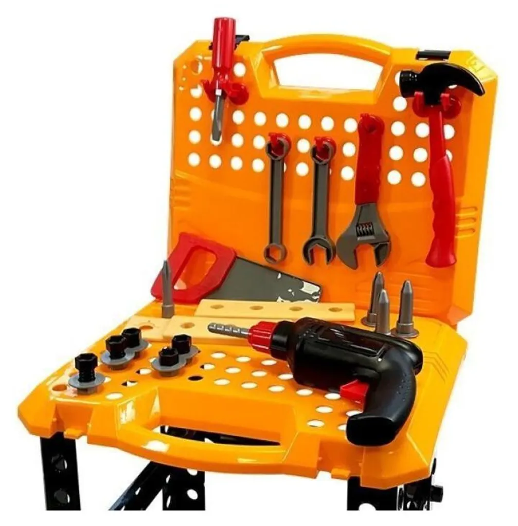 Coffret d'atelier extensible grand format avec valise de rangement rigide - 18