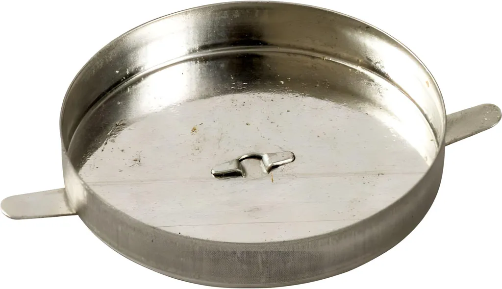 Heyda 204889141 Porte-bougie à chauffe-plat Ø 4 cm en métal argenté
