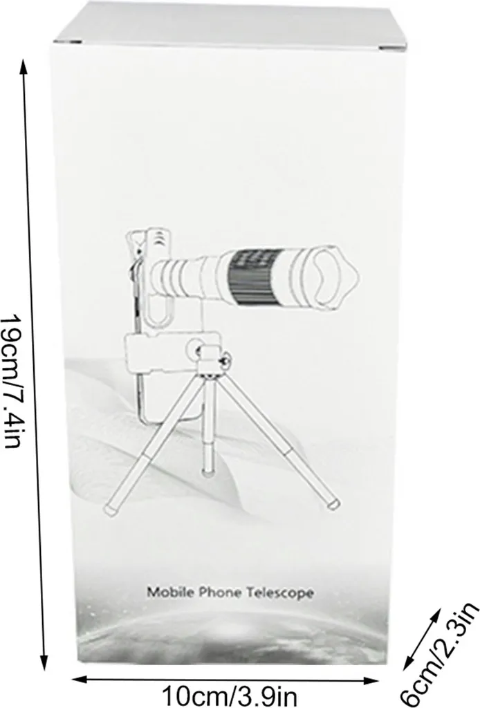 Objectif 36X pour Concerts et Observation Animaux avec Support GSM