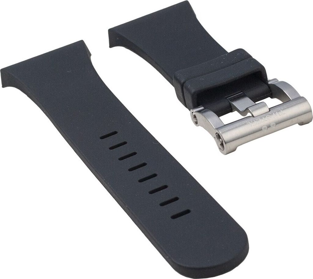 TW STEEL Ersatzband Kautschuk Band schwarz Renault F1 Tech TW680 TW683