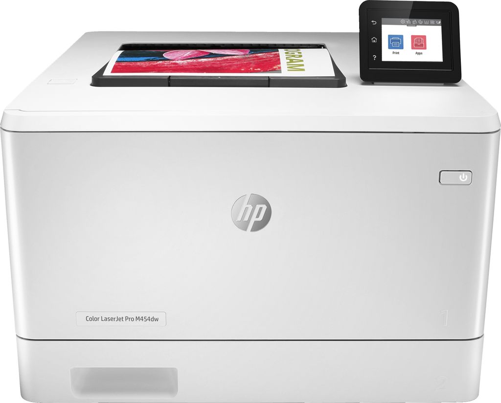 HP Color LaserJet Pro M454dw Farblaserdrucker Produktbild 