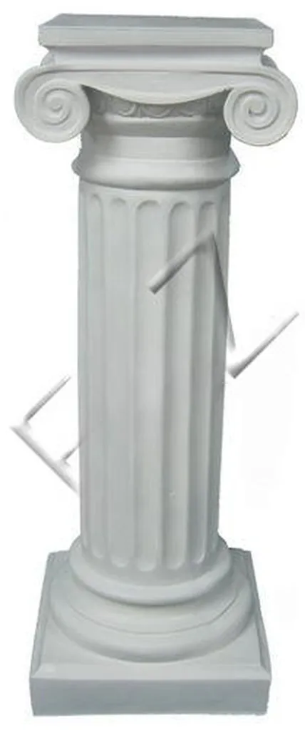 Support Sculpture Colonne Romaine Robuste - Décoration Style Classique