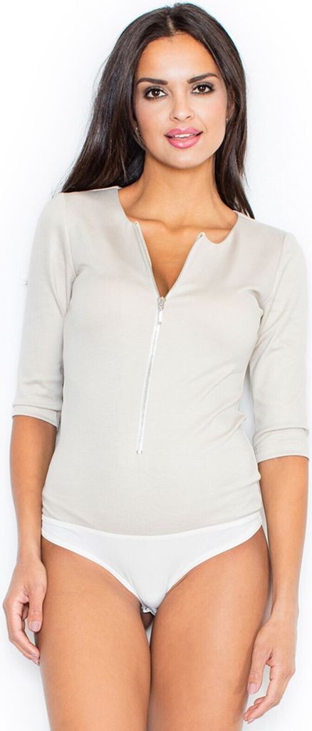 Figl Damen-Bodysuit Esyna M201 beige S