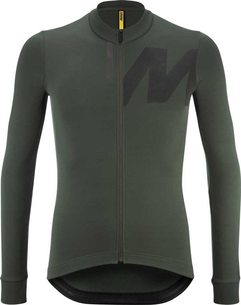 Mavic Ksyrium Thermo Langarm-trikot Grün L Mann Grün L