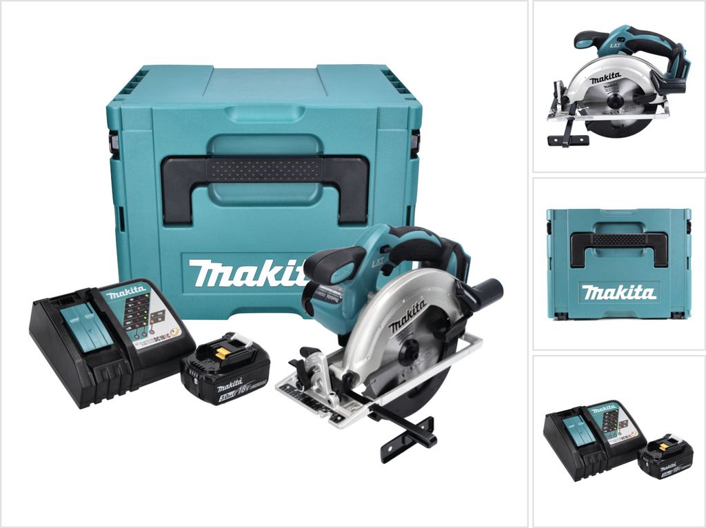 Makita DSS 611 RF1J Sega circolare a batteria 18V 165mm in Immagine del prodotto 