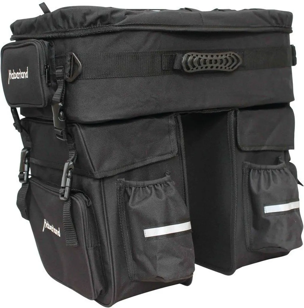 Sacoche vélo 60 litres Haberland SET550-00 triple compartiment