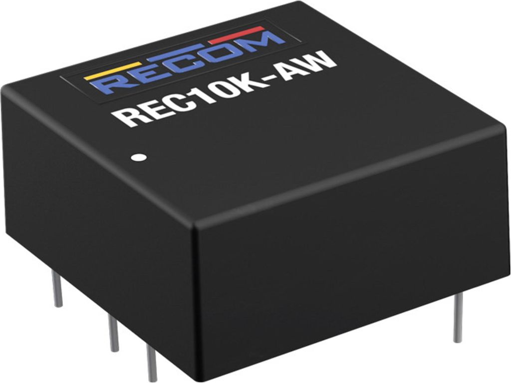 Recom DC-DC-Wandler geregelt 5V 2A 1"*1" 1.600V