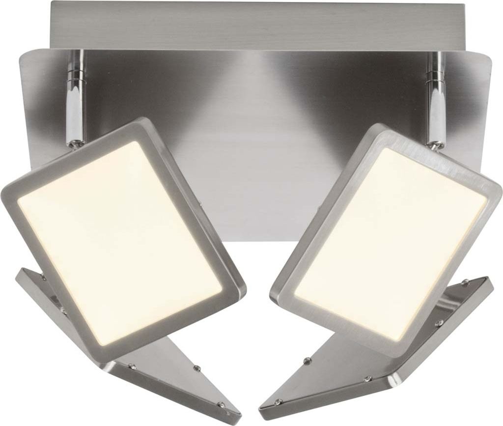 A close-up studio shot of a modern ceiling light fixture.
