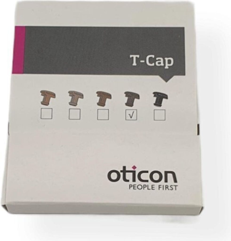 Oticon T-Kappe Dunkelbraun