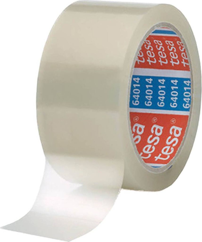Tesa 64014 Klebeband, geräuscharmes Paketklebeband, Produktbild 