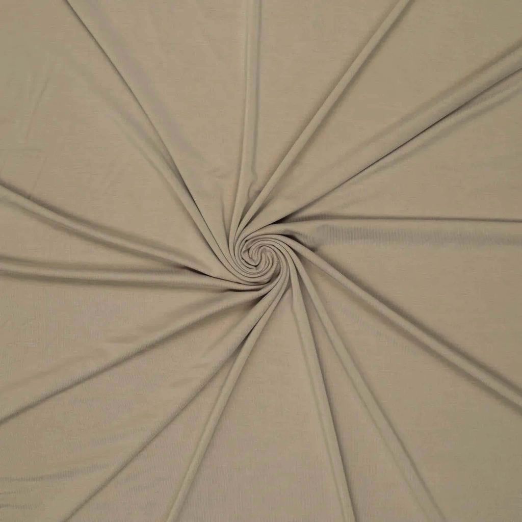 Bambus Jersey Stoff Viskose Uni Meterware Stretch Jersey Maschenware Basic 150cm