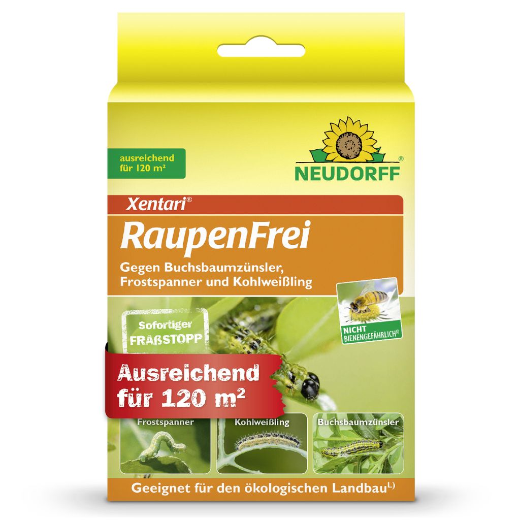 Neudorff Xentari Raupenfrei Spritzmittel gegen Produktbild 