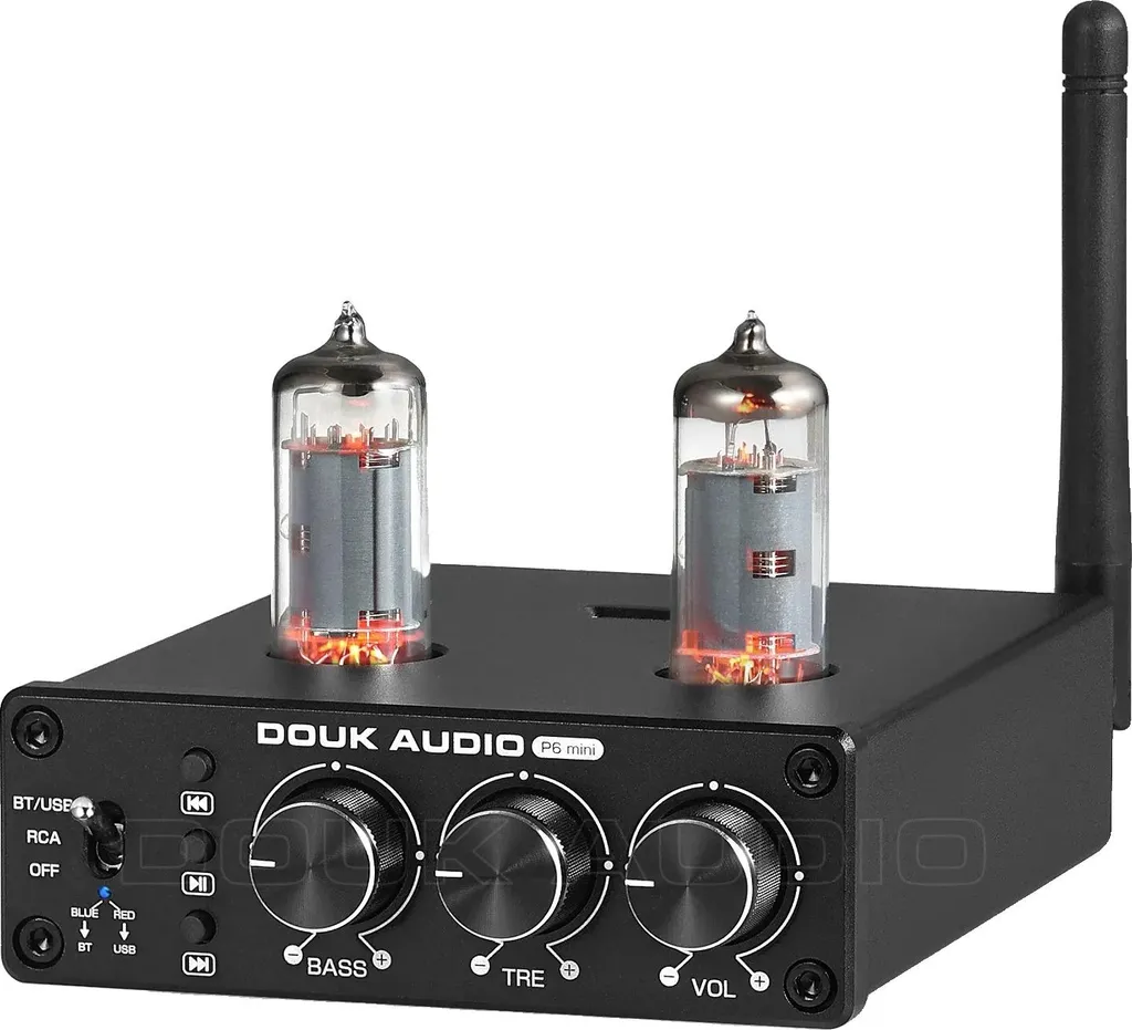 Préamplificateur à tubes HiFi pour corriger le son numérique sec